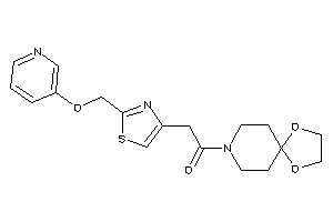 1-(1,4-dioxa-8-azaspiro[4.5]decan-8-yl)-2-[2-(3-pyridyloxymethyl)thiazol-4-yl]ethanone