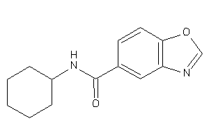 N-cyclohexyl-1,3-benzoxazole-5-carboxamide