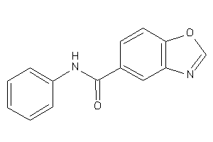 N-phenyl-1,3-benzoxazole-5-carboxamide