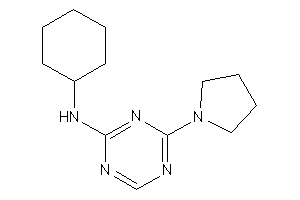 Cyclohexyl-(4-pyrrolidino-s-triazin-2-yl)amine