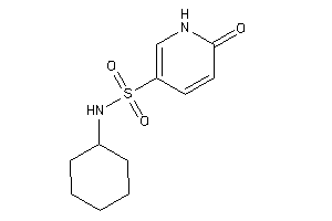 N-cyclohexyl-6-keto-1H-pyridine-3-sulfonamide