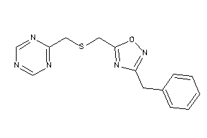 3-benzyl-5-[(s-triazin-2-ylmethylthio)methyl]-1,2,4-oxadiazole