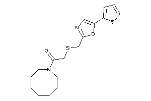 1-(azocan-1-yl)-2-[[5-(2-thienyl)oxazol-2-yl]methylthio]ethanone