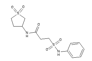 N-(1,1-diketothiolan-3-yl)-3-(phenylsulfamoyl)propionamide