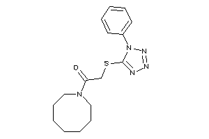 Image of 1-(azocan-1-yl)-2-[(1-phenyltetrazol-5-yl)thio]ethanone