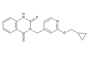 3-[[2-(cyclopropylmethoxy)-4-pyridyl]methyl]-2-thioxo-1H-quinazolin-4-one