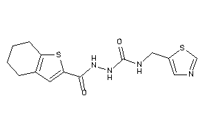 1-(4,5,6,7-tetrahydrobenzothiophene-2-carbonylamino)-3-(thiazol-5-ylmethyl)urea