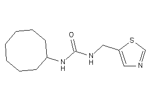 1-cyclooctyl-3-(thiazol-5-ylmethyl)urea