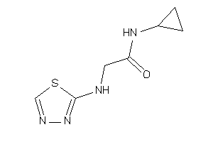 N-cyclopropyl-2-(1,3,4-thiadiazol-2-ylamino)acetamide