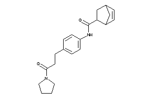 N-[4-(3-keto-3-pyrrolidino-propyl)phenyl]bicyclo[2.2.1]hept-2-ene-5-carboxamide