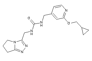 1-[[2-(cyclopropylmethoxy)-4-pyridyl]methyl]-3-(6,7-dihydro-5H-pyrrolo[2,1-c][1,2,4]triazol-3-ylmethyl)urea