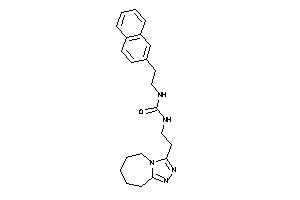 1-[2-(2-naphthyl)ethyl]-3-[2-(6,7,8,9-tetrahydro-5H-[1,2,4]triazolo[4,3-a]azepin-3-yl)ethyl]urea