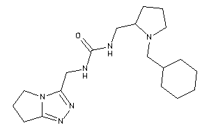 1-[[1-(cyclohexylmethyl)pyrrolidin-2-yl]methyl]-3-(6,7-dihydro-5H-pyrrolo[2,1-c][1,2,4]triazol-3-ylmethyl)urea