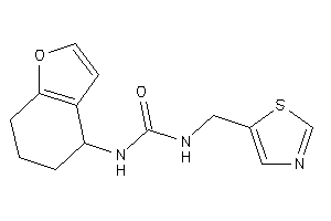 1-(4,5,6,7-tetrahydrobenzofuran-4-yl)-3-(thiazol-5-ylmethyl)urea