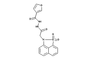 N'-[2-(diketoBLAHyl)acetyl]-3-furohydrazide