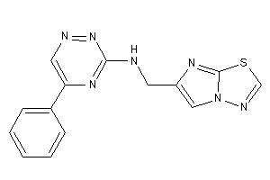 Imidazo[2,1-b][1,3,4]thiadiazol-6-ylmethyl-(5-phenyl-1,2,4-triazin-3-yl)amine