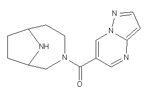 4,9-diazabicyclo[4.2.1]nonan-4-yl(pyrazolo[1,5-a]pyrimidin-6-yl)methanone