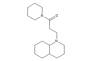 3-(3,4,4a,5,6,7,8,8a-octahydro-2H-quinolin-1-yl)-1-piperidino-propan-1-one