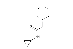 Image of N-cyclopropyl-2-thiomorpholino-acetamide
