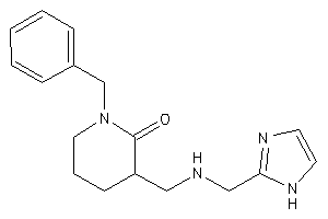 1-benzyl-3-[(1H-imidazol-2-ylmethylamino)methyl]-2-piperidone