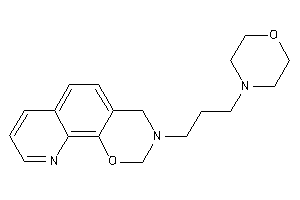 3-(3-morpholinopropyl)-2,4-dihydropyrido[3,2-h][1,3]benzoxazine