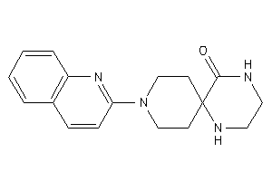 9-(2-quinolyl)-1,4,9-triazaspiro[5.5]undecan-5-one
