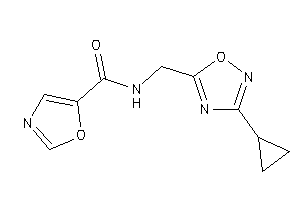 N-[(3-cyclopropyl-1,2,4-oxadiazol-5-yl)methyl]oxazole-5-carboxamide