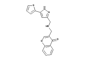 3-[[[5-(2-thienyl)-1H-pyrazol-3-yl]methylamino]methyl]chromone