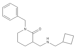 1-benzyl-3-[(cyclobutylmethylamino)methyl]-2-piperidone