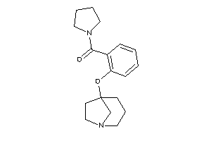 [2-(1-azabicyclo[3.2.1]octan-5-yloxy)phenyl]-pyrrolidino-methanone