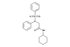 2-(N-besylanilino)-N-cyclohexyl-acetamide