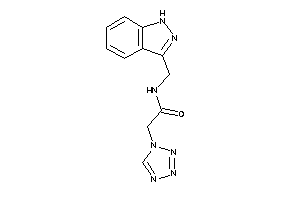 N-(1H-indazol-3-ylmethyl)-2-(tetrazol-1-yl)acetamide