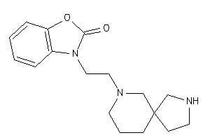 Image of 3-[2-(2,9-diazaspiro[4.5]decan-9-yl)ethyl]-1,3-benzoxazol-2-one