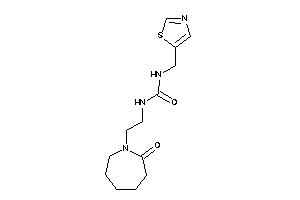 1-[2-(2-ketoazepan-1-yl)ethyl]-3-(thiazol-5-ylmethyl)urea