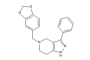Image of 3-phenyl-5-piperonyl-1,4,6,7-tetrahydropyrazolo[4,3-c]pyridine