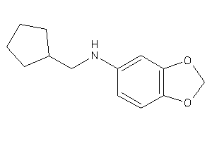 1,3-benzodioxol-5-yl(cyclopentylmethyl)amine