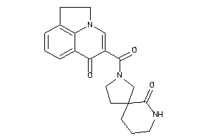 (10-keto-2,9-diazaspiro[4.5]decane-2-carbonyl)BLAHone