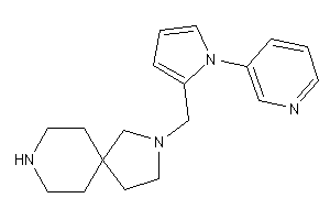 2-[[1-(3-pyridyl)pyrrol-2-yl]methyl]-2,8-diazaspiro[4.5]decane