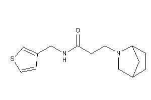 3-(5-azabicyclo[2.2.1]heptan-5-yl)-N-(3-thenyl)propionamide