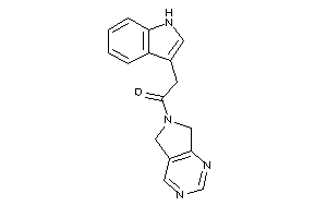 1-(5,7-dihydropyrrolo[3,4-d]pyrimidin-6-yl)-2-(1H-indol-3-yl)ethanone