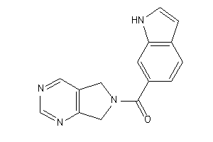 5,7-dihydropyrrolo[3,4-d]pyrimidin-6-yl(1H-indol-6-yl)methanone