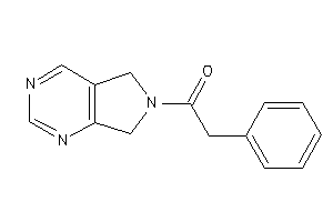 1-(5,7-dihydropyrrolo[3,4-d]pyrimidin-6-yl)-2-phenyl-ethanone