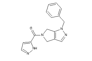 Image of (1-benzyl-4,6-dihydropyrrolo[3,4-c]pyrazol-5-yl)-(1H-pyrazol-5-yl)methanone