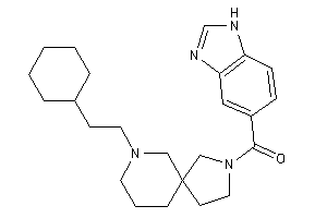 1H-benzimidazol-5-yl-[7-(2-cyclohexylethyl)-3,7-diazaspiro[4.5]decan-3-yl]methanone