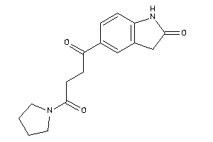 1-(2-ketoindolin-5-yl)-4-pyrrolidino-butane-1,4-dione