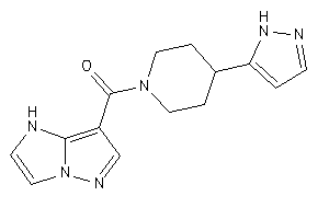 Image of 1H-pyrazolo[1,5-a]imidazol-7-yl-[4-(1H-pyrazol-5-yl)piperidino]methanone