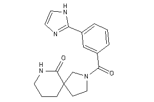 2-[3-(1H-imidazol-2-yl)benzoyl]-2,9-diazaspiro[4.5]decan-10-one