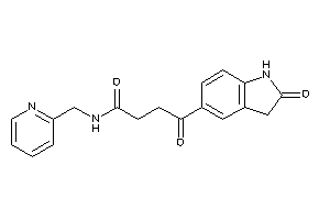 4-keto-4-(2-ketoindolin-5-yl)-N-(2-pyridylmethyl)butyramide