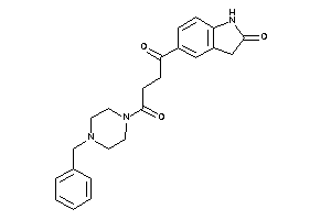 1-(4-benzylpiperazino)-4-(2-ketoindolin-5-yl)butane-1,4-dione