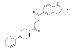 1-(2-ketoindolin-5-yl)-4-[4-(2-pyridyl)piperazino]butane-1,4-dione